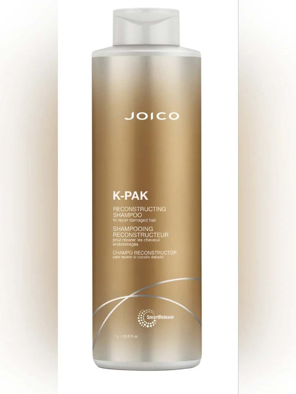 Joico K-PAK Reconstructing Shampoo Bottle - Gold